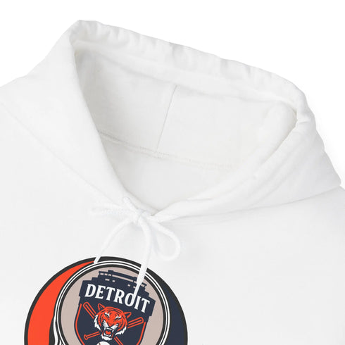 Grateful Dead - Detroit Tigers Grateful Dead Unisex Heavy Blend Hoodie - Hooded Sweatshirt - StealieShop